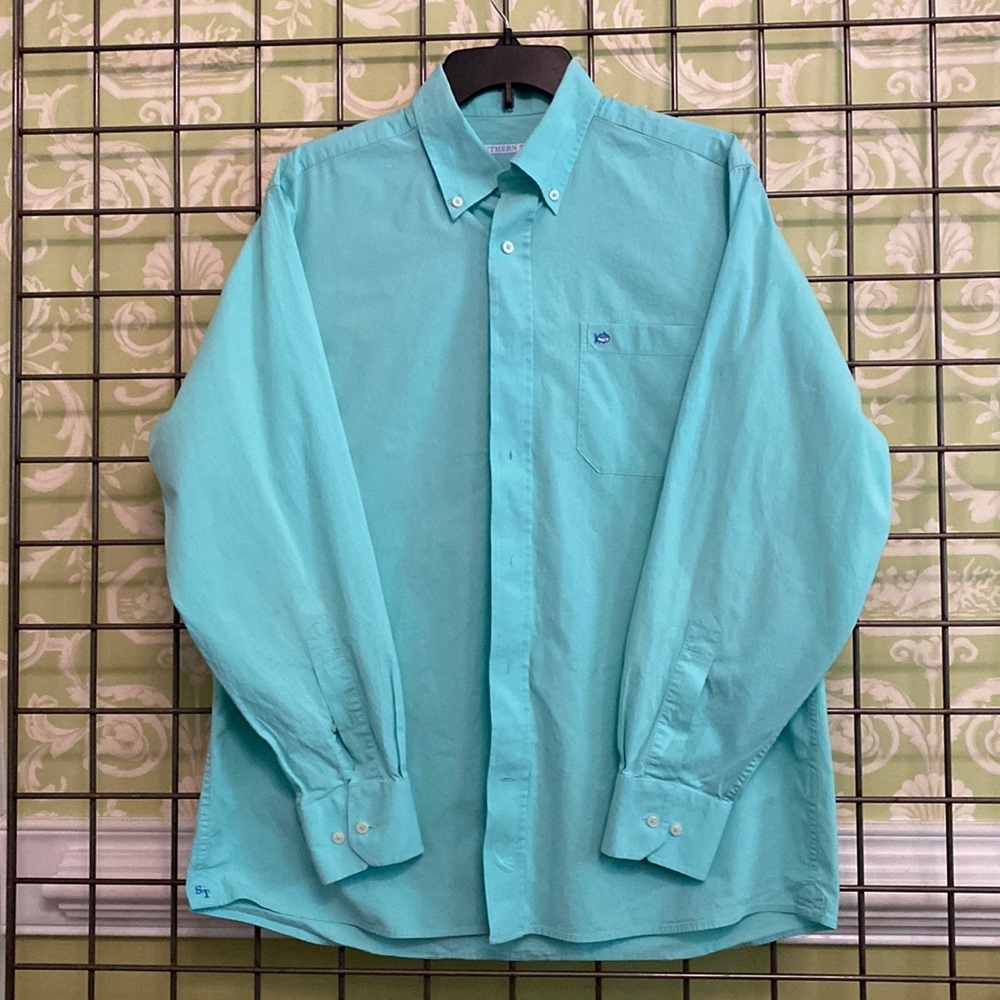 Southern Tide long sleeve button down shirt